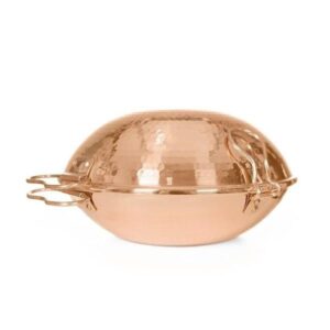 Cataplana din Cupru ?27cm Vas Dublu Fructe de Mare si Porc 3-4 Persoane