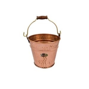 Galeata din Cupru 2 Litri pentru Gheata Apa Vin si Sampanie