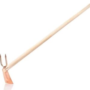 Sapa de gradina din cupru cu maner lung si grebla, Zala