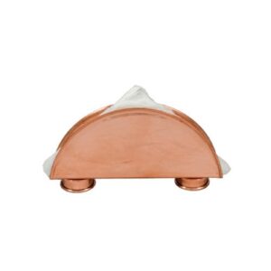 Suport din Cupru pentru Servetele de Masa, Vertical, 100% Cupru, Lucrat Manual