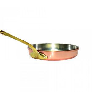 Tigaie din Cupru ?28cm cu Maner din Bronz Profesionala