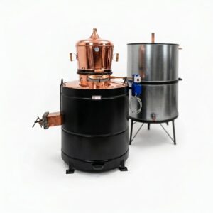 Cazan Tuica 120 Litri Exclusive 5mm + Amestecator Electric