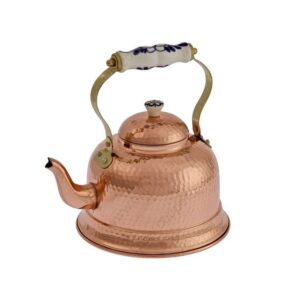 Ceainic din Cupru Efect Lovitura Ciocan Traditional 1,5L