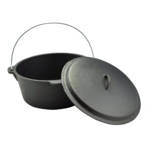Ceaun Fontă cu Capac 7,2 L ? Ideal pentru Gătit Tradițional