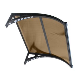 Copertina cu LED, 100x120 cm, Policarbonat, Panou Solar 3W, Senzor de Miscare