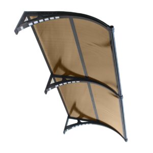 Copertina cu LED, 100x200 cm, Policarbonat, Panou Solar 3W, Senzor de Miscare