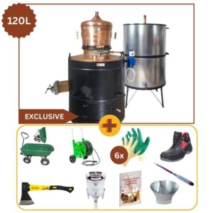 [Pachet Promo] Gospodarul Profesionist, Cazan 120 Litri Exclusive + Accesorii