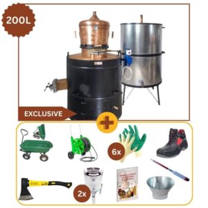 [Pachet Promo] Gospodarul Profesionist, Cazan 200 Litri Exclusive + Accesorii