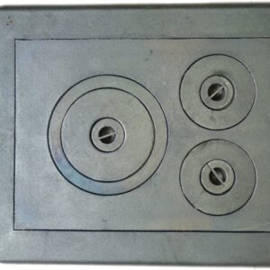 Plita cu rama, 3 ochiuri 720 x 640 mm