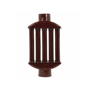 Recuperator de caldura emailat maro 120 mm, 120x500x0.4, pentru soba si semineu