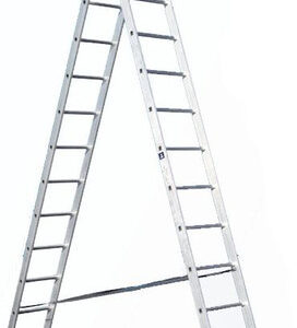 Scara Aluminiu 2 tronsoane 11 trepte