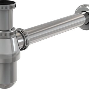 Sifon lavoar metalic DN32 cu piulita 5/4", Alcaplast A431
