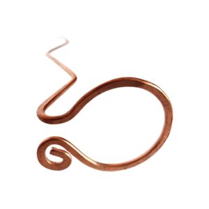 Spirala din cupru, antena pentru electrocultura fructe, legume si flori