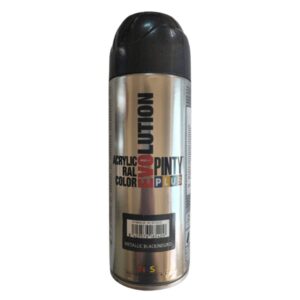 Spray PintyPlus Evolution metalic negru 400 ml