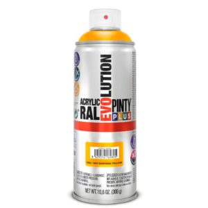 Spray Vopsea acrilica galben inchis, interior / exterior, ral 1007, 400 ml