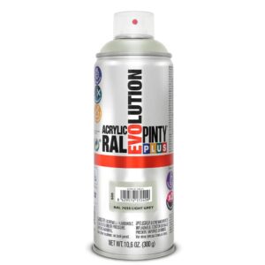 Spray Vopsea acrilica gri light, interior / exterior, ral 7035, 400 ml, Pintyplus
