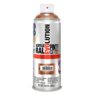 Vopsea Spray acrilica copper, interior / exterior, P152, 400 ml, Pintyplus