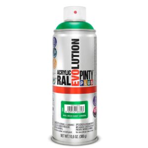 Vopsea Spray acrilica verde menta, interior / exterior, ral 6029, 400 ml, Pintyplus